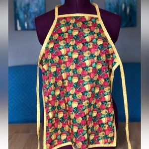 Handmade Kids Apron Chili Peppers